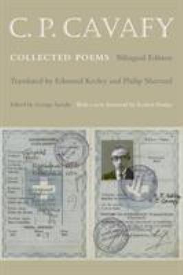C. P. Cavafy: Collected Poems - Bilingual Edition 069114124X Book Cover