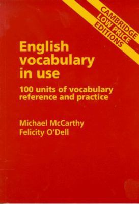English Vocabulary in Use 052158647X Book Cover