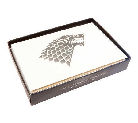 Game of Thrones: House Sigil Foil Note Cards 1683838009 Book Cover