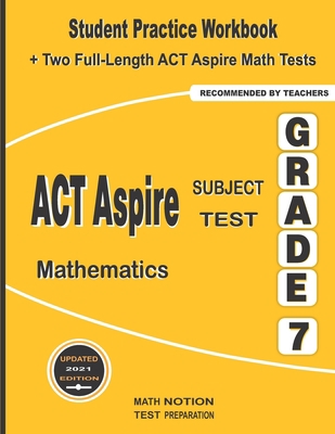 ACT Aspire Subject Test Mathematics Grade 7: St... 1636200680 Book Cover