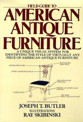 Field Guide to American Antique Furniture 0805001247 Book Cover