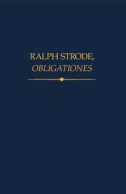 Ralph Strode, Obligationes 1805965816 Book Cover