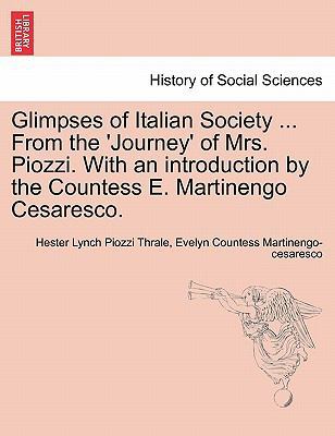 Glimpses of Italian Society ... from the 'Journ... 1240931840 Book Cover