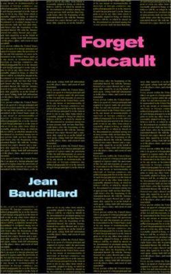 Forget Foucault [French] 0936756101 Book Cover
