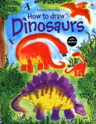 How to Draw Dinosaurs (Usborne Activities) 0794510566 Book Cover