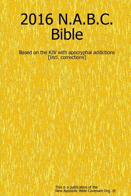 2016 N.A.B.C. Bible 132680507X Book Cover