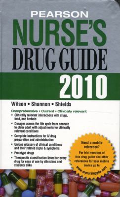 Pearson Nurse's Drug Guide 0135075629 Book Cover