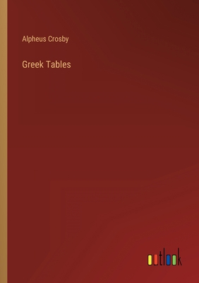 Greek Tables 3368129325 Book Cover