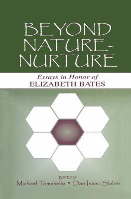 Beyond Nature-Nurture: Essays in Honor of Eliza... 1138003999 Book Cover