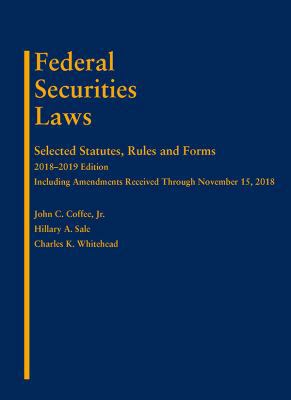 Federal Securities Laws: Selected Statutes, Rul... 1642426733 Book Cover