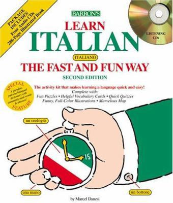 Learn Italian (Italiano) the Fast and Fun Way [... 0764175262 Book Cover