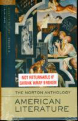 The Norton Anthology of American Literature 0393927423 Book Cover