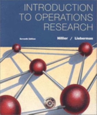 Introduction To Operations Research 7ed 0072321695 Book Cover