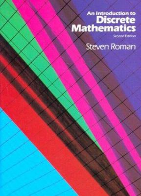 An Introduction to Discrete Mathematics, Second... 0155417304 Book Cover