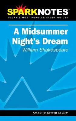 Sparknotes a Midsummer Night's Dream (Sparknote... 1586634046 Book Cover