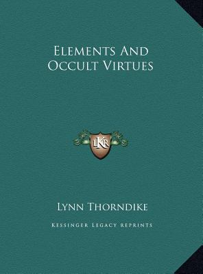Elements And Occult Virtues 1169400590 Book Cover