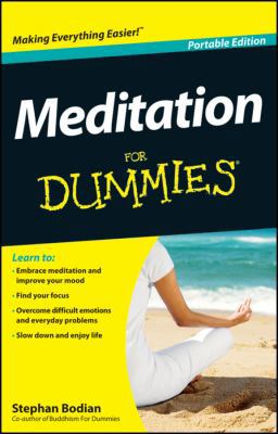 Meditation for Dummies 1119945623 Book Cover