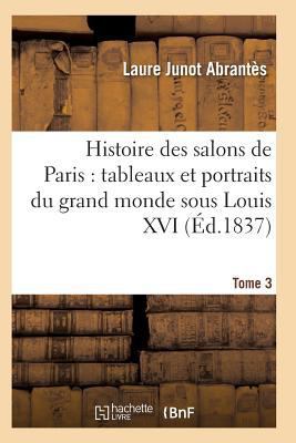 Histoire Des Salons de Paris: Tableaux Et Portr... [French] 2011936543 Book Cover
