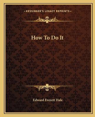 How To Do It 1162666838 Book Cover