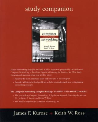 Computer Networking: Study Companion 0321419901 Book Cover