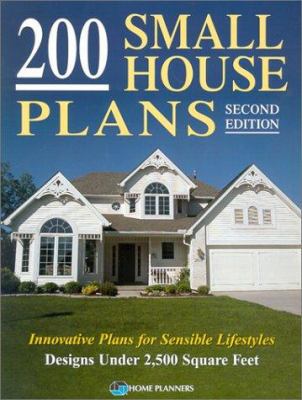 200 Small House Plans : Innovative Plans for Se... 188195580X Book Cover