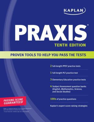 Kaplan Praxis 1419552511 Book Cover