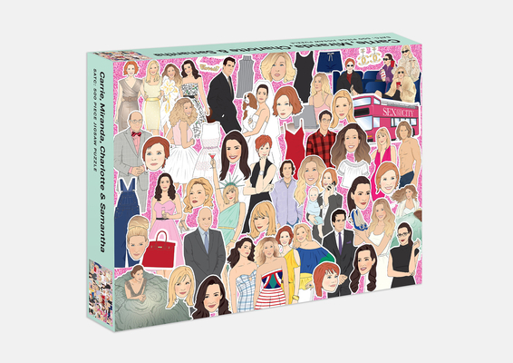 Misc. Supplies Carrie, Miranda, Charlotte & Samantha: SATC: 500 Piece Jigsaw Puzzle Book