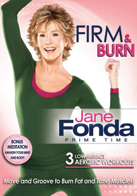 Jane Fonda Prime Time: Firm & Burn B005G4FFG4 Book Cover