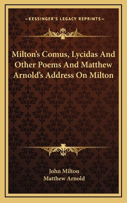 Milton's Comus, Lycidas and Other Poems and Mat... 1163494267 Book Cover