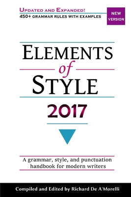 Elements of Style 2017            Book Cover