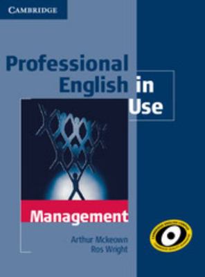 Professional English in Use Management with Ans... 0521176859 Book Cover