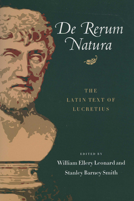 De Rerum Natura: The Latin Text of Lucretius 0299003647 Book Cover