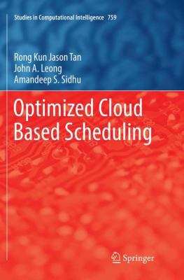 Optimized Cloud Based Scheduling 3030103331 Book Cover