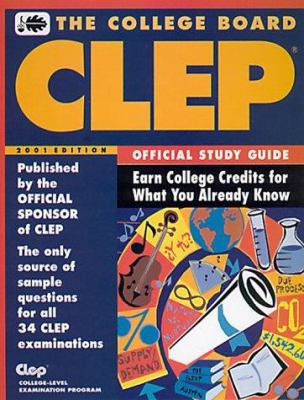 CLEP Official Study Guide 0874476437 Book Cover