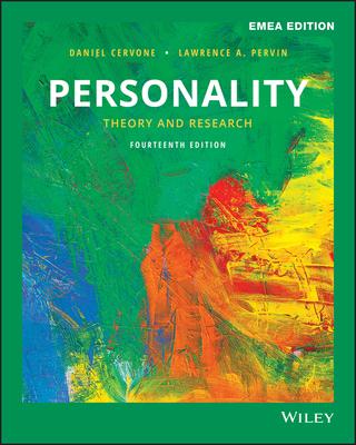 Personality: Theory and Research, EMEA Edition 1119586216 Book Cover