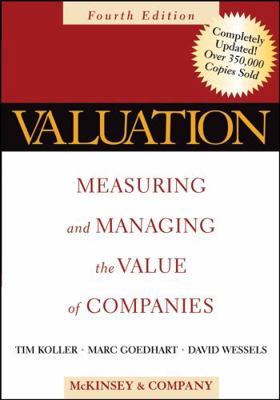 Valuation: Measuring and Managing the Value of ... 0471702188 Book Cover