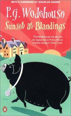 Sunset at Blandings 0140284656 Book Cover