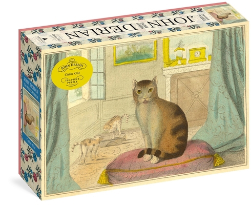 John Derian Paper Goods: Calm Cat 750-Piece Puzzle 1648290191 Book Cover
