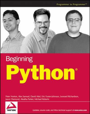 Beginning Python 0764596543 Book Cover