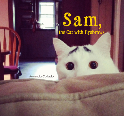 Sam, the Cat with Eyebrows 4865050760 Book Cover