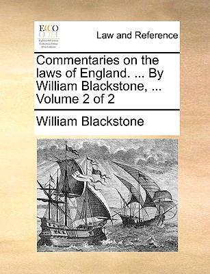 Commentaries on the Laws of England. ... by Wil... 114086520X Book Cover