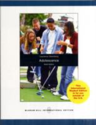 Adolescence 0071221735 Book Cover