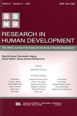 Successful Aging: A Special Issue of research i... 0805894233 Book Cover