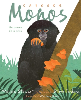 Catorce Monos (Fourteen Monkeys): Un Poema de l... [Spanish] 1665954922 Book Cover