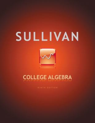 College Algebra 0321716817 Book Cover