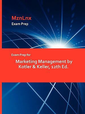 Exam Prep for Marketing Management by Kotler & ... 1428871233 Book Cover