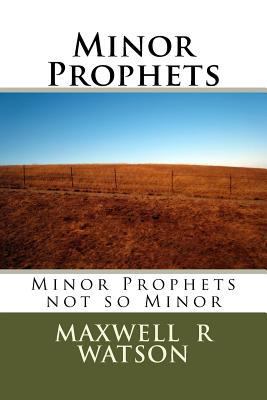 Minor Prophets: Minor Prophets not so Minor 1500402427 Book Cover