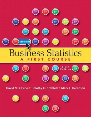 Business Statistics: A First Course Plus Mystat... 0321937953 Book Cover