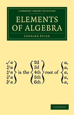 Elements of Algebra 110800296X Book Cover