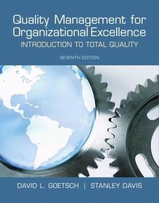 Quality Management for Organizational Excellenc... 013255898X Book Cover